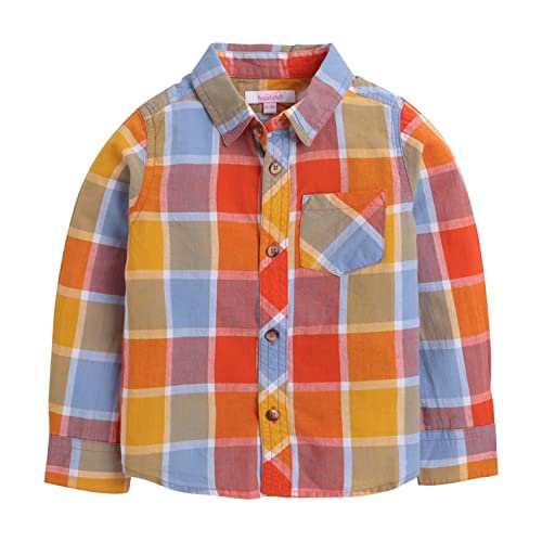 Image of Hopscotch Boy's Cotton Slim Fit Shirt