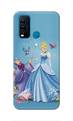 Image of Famous Cartoon Lady Character Hard Back Case Cover for Vivo Y30 / Vivo Y50 Back Cover -(J5) VNS2224