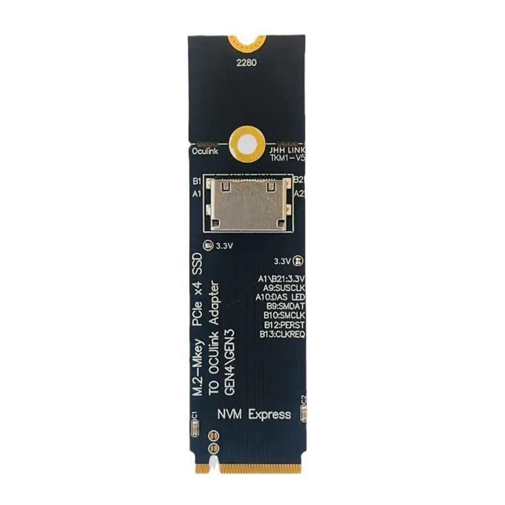 Adaptateur PCIe 4.0 X4 à OcuLink SFF 8612, Carte Graphique Externe SFF