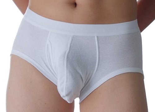 MSPEC Men's Briefs 3D-Crotch Breathable/Comfortable MS-052