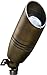 Dabmar Lighting LV235-LED7-WBS Cast Brass Convex Glass Small Spot Light 7W LED - MR16 12V44; Weathered Brass