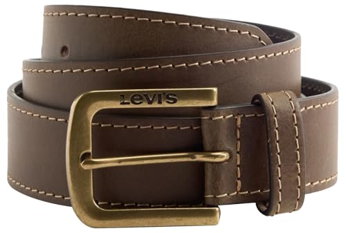 Levi's Loire for Mens, Belts, Leather Brown, 90