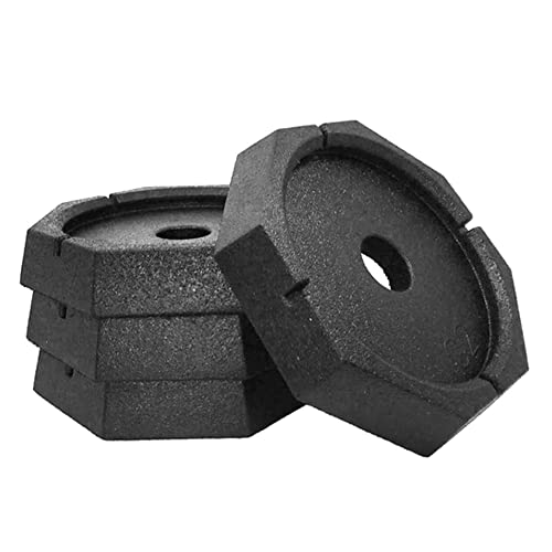 Image of SnapPad Xtra Permanently Attached RV Leveling Jack Pad for LCI 9 inch Round and 12 inch Round Landing Feet (XL Lux 6-Pack)