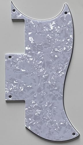 For Fit Epiphone SG �X�y�V���� �X�^�C�� �M�^�[ �s�b�N�K�[�h (4 �v���C �z���C�g �y����)