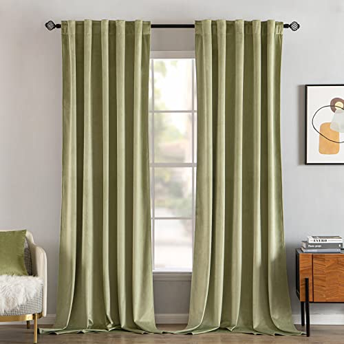 MIULEE Luxury Velvet Blackout Curtains #TOP26