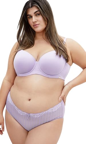 Image of City Chic Women's Plus Size Bra - Smooth & Chic Cotton T-Shirt