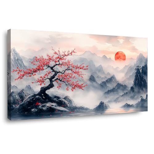 JOSUE Tree Of Life Canvas Wall Art Pictures Mountain Large
