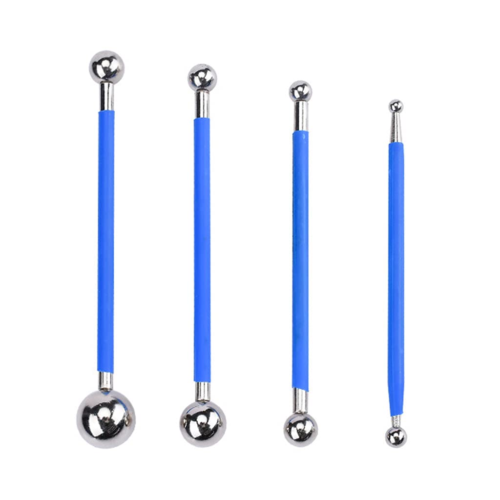 Practical 4X Concrete Countertop Caulking Tool Double Steel Pressed Ball Joint Caulk Finishing Tool Repairing Stick