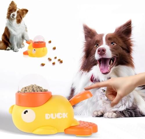 （04:00時点） 犬 おもちゃ 知育玩具 給餌器 餌入れ 食事習慣退屈なペットアヒル かわいい 安全無毒 洗える おやつ(イエーロ)