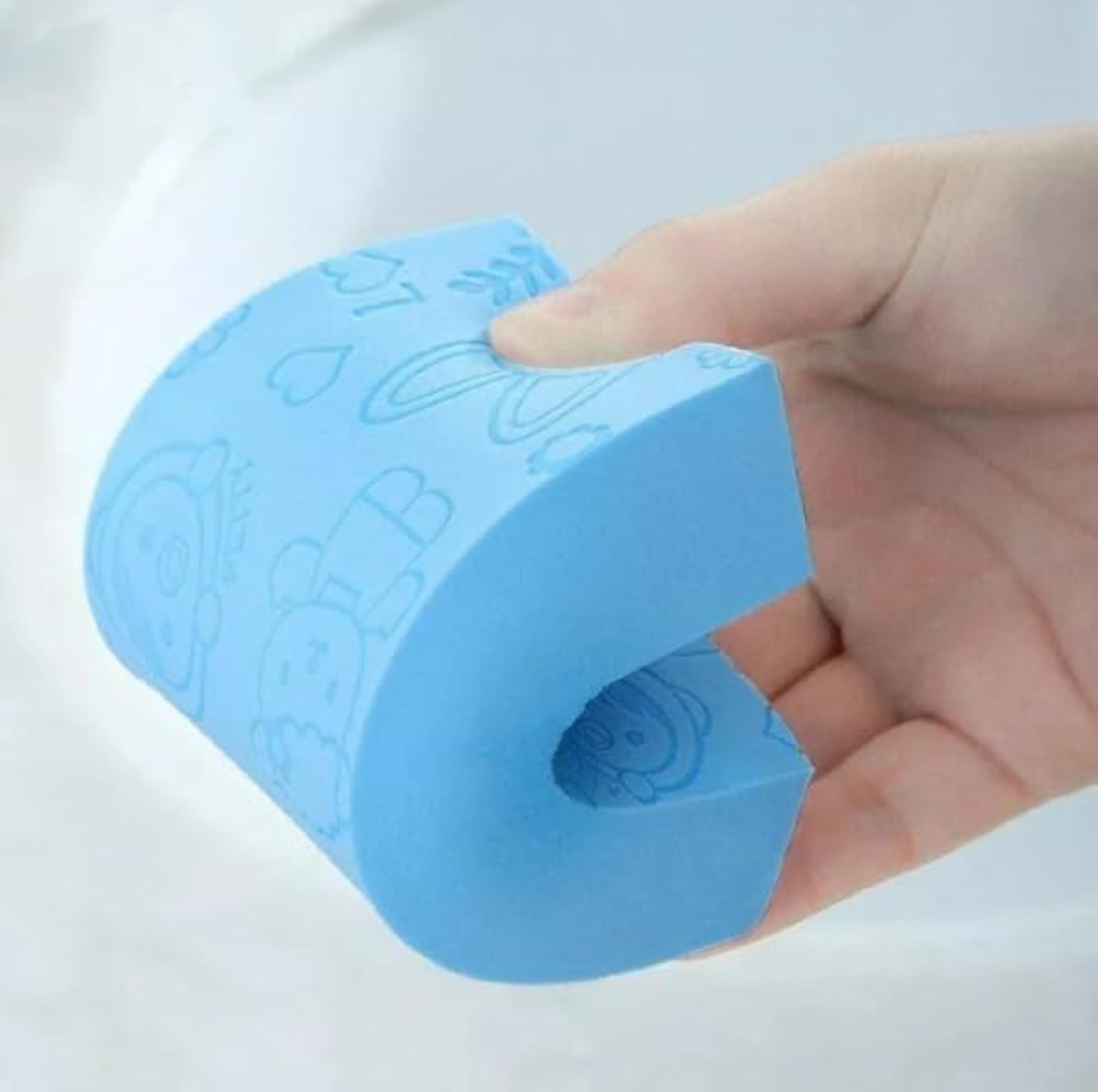 Bath Soft Sponge for Bathing, Pack of 4, Gentle Cleansing