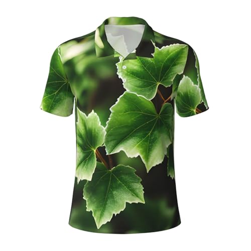Polo à manches courtes Ivy Blossoms au motif arbre graphique exclusif
