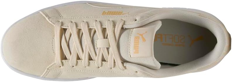 PUMA Mens Smash 3.0 Geometric Lace Up Sneakers Shoes Casual - White