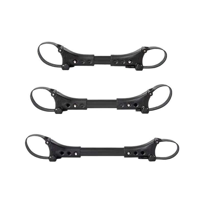 3Pcs Twin Baby Stroller Connector Universal Joints Triplets Quadruplets Infant Cart Secure Straps Adjustable Linker Hook Safety