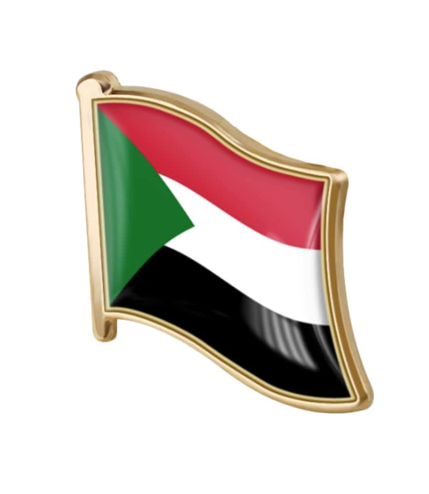 vmcoatdu Country Flag Pin Badge International Travel Brooch Metal Alloy Souvenir Pin for Hat Clothes Backpack