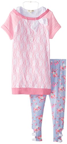 Image of Self Esteem Big Girls' French Terry Top and Legging Set