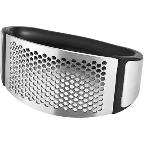 Espremedor de Alho Cortador Raladores Socador Triturador Picador Amassador Moedor de Alho em Inox Ma