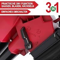 ONBEST 3in1 Elektro Laubbläser 3200 W – Sauger & Häcksler – Ansicht 5