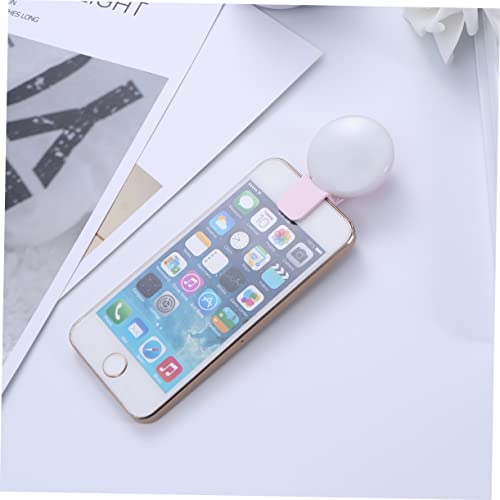Amosfun Telefone Selfie Luz Luz Suplementar Luz LED Selfie Lâmpada Beleza