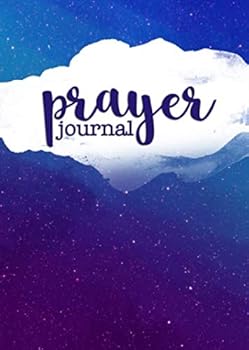 Paperback Prayer Journal: Guided daily prayer requests (B6 Sized Blue Galaxy) Book
