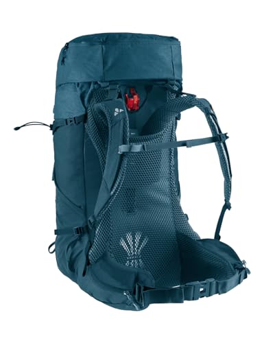 Foto von VAUDE Wanderrucksack Brenta 44+6l, wasserabweisender Rucksack Damen & Herren, komfortabler Trekkingrucksack mit integrierter Regenhülle, praktische Fächeraufteilung