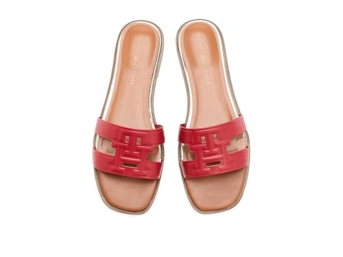 Tommy Hilfiger Women's Terenz Red 9.5 Medium by Tommy Hilfiger - Used condition - Image 3