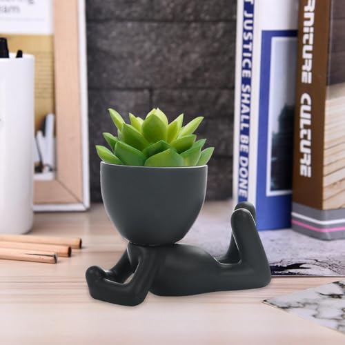 Macetas suculentas de cerámica originales para regalar en cumpleaños y eventos 4