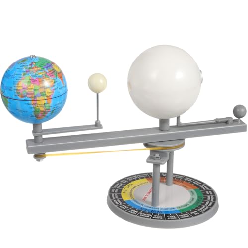 ibasenice Sun Moon Earth Orbital Model Educational Apparatus Astronomy Science Kit Planetarium Toy for Kids and Adults 8.27X6.69X4.13 Inches