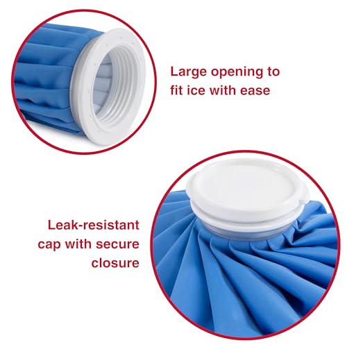 MUELLER Sports Medicine Reusable Ice Pack, 9" Bag, Cold Bag for Injuries and Pain Relief, Cold Therapy, Blue by MUELLER - Image 2