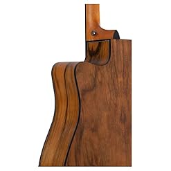 Rocktile WSD-100C NT Guitare acoustique folk, dreadnought Set compris gigbag - Les Beatles, Paul McCartney, John Lennon, RIngo Starr, George Harrison Rocktile WSD-100C NT Guitare acoustique folk, dreadnought Set compris gigbag – Image 5