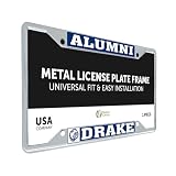 Desert Cactus Drake University Bulldogs License Plate Frame (Alumni)