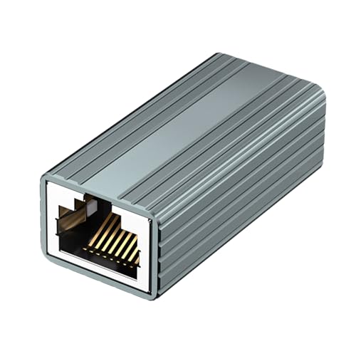 YUGSHNKFC Ethernet Coupler Connector 10000Mbps Fast Speed Networking Cable Extender for 100M Long Distance Connection