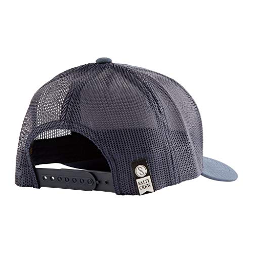 Image of Salty Crew Shark Logo Retro Trucker Hat - Unisex Adjustable Baseball Hat for Adults - Premium Cotton