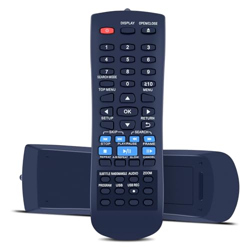 Image of Snrigw N2QAYA000080 Replacement Remote Control for Panasonic DVD Player DVD-S700 DVD-S500 DVDS700 DVDS500 DVD-S48 DVD-S500EB-K DVD-S68 DVD-S58 DVD-S48