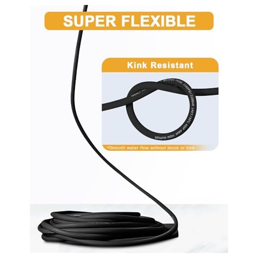 OCPTY 50ft Heavy-Duty Pressure Washer Hose