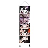 MayMay Wall Tapestry Anime Characters eyes Hanging Poster Canvas Wall Art Painting, Wall Hanging Pos