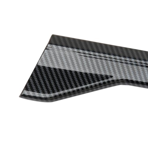Image of Side Body Emblem Cover Trims Accessories for 2024-2026 KIA Sorento (Carbon Fiber Pattern)