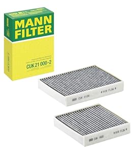 Filtre à Air de Cabine MANN-FILTER - Lot de 2 avec Charbon Activé