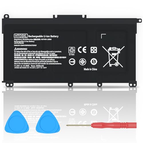 Image of MJXYXCDH HT03XL Battery Compatible with HP L11119-855 250 255 G7