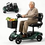 AXADA Mobility Scooter,Foldable,300 lbs Capacity,Travel & Daily Commute