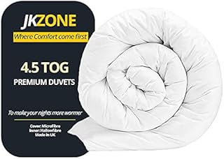 Sweet Dream Cosy Sleep nights Soft Winter & Summer Warm Duvet Quilt Anti Allergy Hollow Fiber UK Made 10.5 TOG, 13.5 TOG , 15 TOG (4.5 Tog, Single)