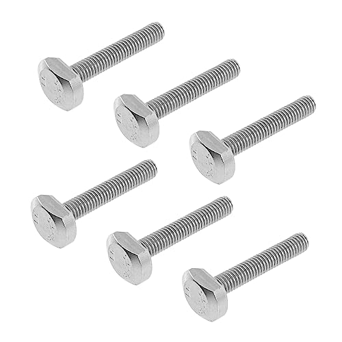 SOLUSTRE 3 Set Di Bulloni M6x35 in Acciaio Inossidabile Viti Scorrevoli A Martello Per Lavorazione Del Legno 6 Pezzi*3