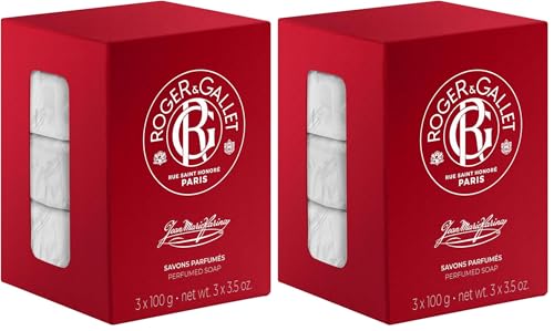 Roger And Gallet Jean Marie Farina Soap 3 x 100g (Pack of 2)