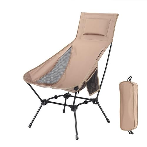 High Back Reclining Camping Chair for Adults – Oversized...