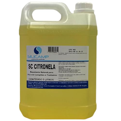Fluido de citronela Para Tocheiros E Lamparinas 5 Litros
