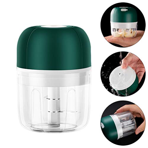 Yardwe Mini Elétrico de Alimentos Triturador de Alho Vegetal Chopper Slicer Cebola Slicer Pimenta Mo