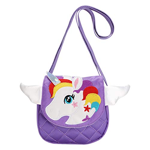 Little Girls Purses for Kids - Toddler Mini Cute Princess Handbags Shoulder Crossbody Messenger Bag Toys Gifts by DEEKEY - Used condition - US$8.05