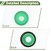 HOPESPANNER No.25193519/12609467 Crankshaft Oil Seal for Chevrolet Cruze Sonic Trax Front Main Seal 1 Pcs