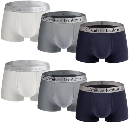 （03:30時点） [Meetime] ボクサーパンツ メンズ 下着 6枚セット前閉じ 綿混 吸水速乾 抗菌防臭 3D 立体成型 ボクサーブリーフ ローライズ (JP, アルファベット, L, #21-6枚セット)