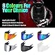 Helmvisier für Shark D Skwal D-Skwal 2 Spartan,Motorradhelm Visier,Motorrad Windschutz Helm Objektiv Visier,Integralhelm Visier UV-Beständig,Motorradhelm Visier Ersatz(Transparent)