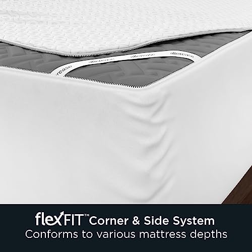 AllerEase Platinum Zip-Off Top Mattress Protector, King